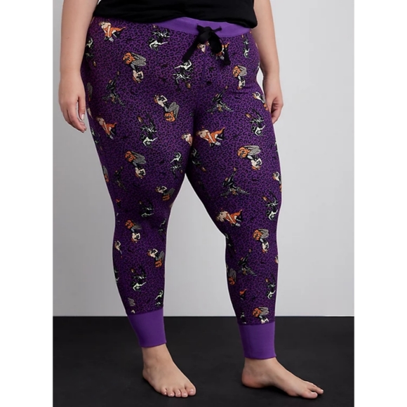 torrid Other - Torrid Foxy Full Length Sleep Legging Witchy Black/Purple PLUS 2X NWT 18378251